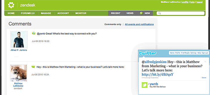 How a Tweet Becomes a Ticket - Zendesk Help Desk Software